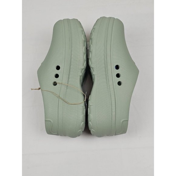 Adidas Adifom Stan Smith Mule "Silver Green" Women’s Size 10 iE7053. NEW - Picture 5 of 6